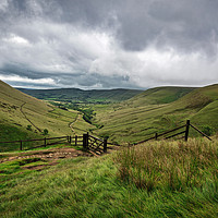 Buy canvas prints of Peak District Pennine Way View  by Alan Barr