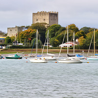 Buy canvas prints of Portchester Castle  by Art G