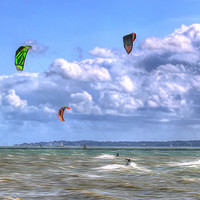 Buy canvas prints of Surfing the Solent by Art G