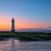 Buy canvas prints of New Brighton Sunset by Graham Morris