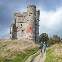 Buy canvas prints of Donnington Castle, Newbury, Wiltshire, UK  by Michaela Gainey