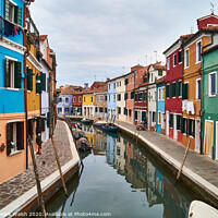 Buy canvas prints of Burano by Darren Mark Walsh