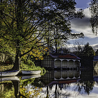 Buy canvas prints of The Old Boathouse by Jennifer Higgs