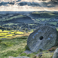 Buy canvas prints of Curber edge Derbyshire peak District by Nick Lukey