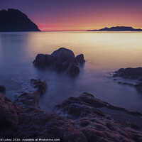 Buy canvas prints of sunrise Isola Tavalara by Nick Lukey