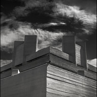 Buy canvas prints of Abstract  south bank by Nick Lukey