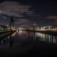 Buy canvas prints of Glasgow by night by Paul Storr