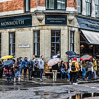 Buy canvas prints of Monmouth Coffee Company by Darryl Brooks