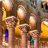 Buy canvas prints of Arches and Columns by Darryl Brooks