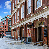 Buy canvas prints of Faneuil Hall in Boston by Darryl Brooks
