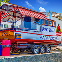 Buy canvas prints of Bowpicker Fish and Chips by Darryl Brooks