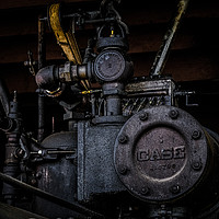 Buy canvas prints of Old Case Engine by Darryl Brooks