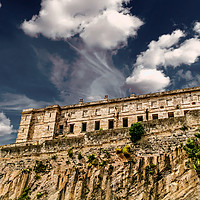 Buy canvas prints of Old Prison on Cliff by Darryl Brooks