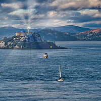 Buy canvas prints of Escape from Alcatraz by Darryl Brooks
