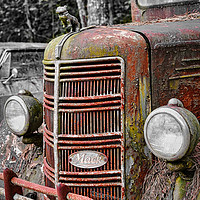 Buy canvas prints of Old Mack Truck by Darryl Brooks