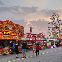 Buy canvas prints of Fairway at the Carnival by Darryl Brooks
