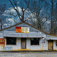 Buy canvas prints of Pucketts Builders Supply by Darryl Brooks
