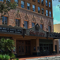 Buy canvas prints of The Granada Theater by Darryl Brooks