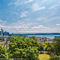 Buy canvas prints of Seattle and Puget Sound by Darryl Brooks