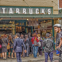Buy canvas prints of Original Starbucks by Darryl Brooks