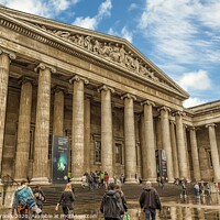 Buy canvas prints of The British Musem by Darryl Brooks