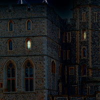 Buy canvas prints of Square Tower in Windsor by Darryl Brooks
