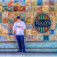 Buy canvas prints of Tullys Coffee by Darryl Brooks