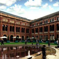 Buy canvas prints of Victoria and Albert Museum by Darryl Brooks