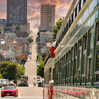 Buy canvas prints of Streets of San Francisco at Dawn by Darryl Brooks