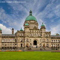 Buy canvas prints of Victoria Government Building by Darryl Brooks