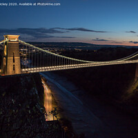 Buy canvas prints of Clifton Suspension Bridge by Derek Hickey