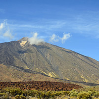 Buy canvas prints of Teide volcano in Teide National Park. by Valentina Severinova