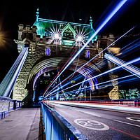 Buy canvas prints of Tower Bridge Long Exposure by John Lawrence