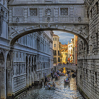 Buy canvas prints of The Bridge of Sighs in Venice by Jon Jones