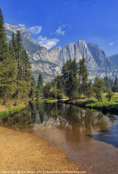 Yosemite Valley, California Picture Board by Jon Jones