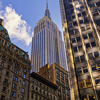 Buy canvas prints of The Streets of New York - Empire State Building by Jon Jones