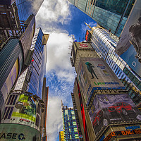 Buy canvas prints of Times Square, New York by Jon Jones