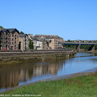 Buy canvas prints of St Georges's Quay, Lancaster by Andrew Bell