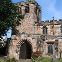 Buy canvas prints of St Lawrence's Church, Appleby by Andrew Bell