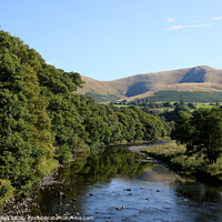 Buy canvas prints of River Lune Beckfoot by Andrew Bell