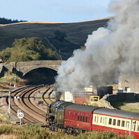 Buy canvas prints of Britannia at Blea Moor by Andrew Bell