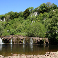 Buy canvas prints of Wain Wath Force, Swaledale by Andrew Bell