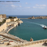 Buy canvas prints of Grand Harbour Valletta by Andrew Bell