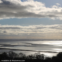 Buy canvas prints of Silver Sands Morecambe Bay by Andrew Bell