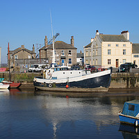 Buy canvas prints of Glasson Dock by Andrew Bell