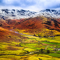 Buy canvas prints of Side pike in the lake district by Laurynas  Miskinis