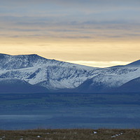 Buy canvas prints of snow capped mountains by Tim Clarke