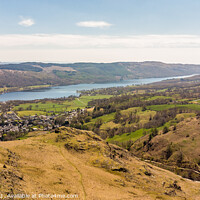 Buy canvas prints of Coniston and Coniston Water by Liz Withey
