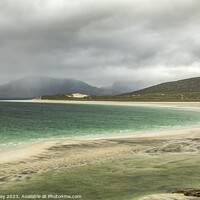 Buy canvas prints of Luskentyre Mood by Liz Withey