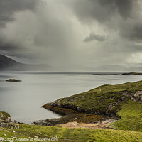 Buy canvas prints of Weather, Loch a Star, Harris by Liz Withey